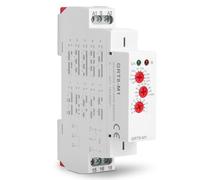 Relè Temporizzato Multifunzionale, GRT8-M1 Relè Temporizzato con 10 Funzioni Montaggio su Guida DIN AC/DC 12V~240V
