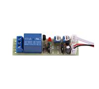 Relè Temporizzato Multifunzione, DC 5 V/12 V/24 V Ciclico Ritardo Temporizzatore ON OFF Modulo, 0-15 min/0-60 min Regolabile Relè (DC12 V 0-15 min Regolabile)