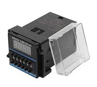 Relè Temporizzato Regolabile DC24V, Componente di Controllo con Ciclo di Tempo Variabile - Alta Precisione, Lunga Durata, Ideale per Automazione Industriale (DC24V)