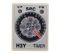 Relè temporizzato regolabile, H3Y-2 Timer elettrico 0-10s Modulo relè temporizzato a 8 pin per elettrodomestici(24VDC)