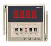 Relè temporizzatore con display digitale DH48S-S 1Z 2Z temporizzatore di controllo del ciclo 220V 24V380V(DH48S-S AC110V)