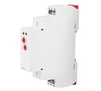 Relè Temporizzatore con Ritardo all'Accensione GRT8-A1 Mini, regolazione manuale 0.1s-10 giorni, tensione 12-240V CA/CC, design compatto per rack DIN, indicatore LED, controllo tem