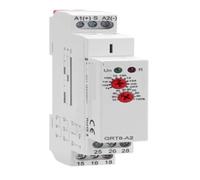 Relè temporizzatore elettronico GRT8-A 16A SPDT con ritardo all'eccitazione Relè temporizzato 12V 24V 220V Tipo guida DIN AC230V O AC/DC12-240V(GRT8-A1-AC230V)