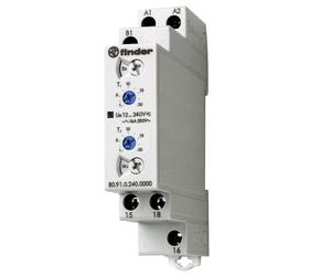 Relè temporizzatore Finder modulare Intermittente 12 240Vac dc 809102400000