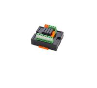 Relè terminale Modulo PNP/NPN Luce di stato a LED multirelè RT-E08S intermedio 24 V CC Ritardante fiamma aperto(24VDC)