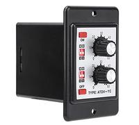 Relè timer Temporizzatore doppio On Off AC 110V / 220V Manopola controllo tempo 6S-60M Temporizzatore