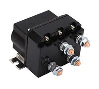 Relè Verricello 250A 12V DC Contattore, Bobina Ottone ABS per ATV UTV | Interruttore 250A 12V DC Bobina Ottone Avvio Rapido Custodia ABS Isolata ATV UTV Moto Slitta Tosaerba Trattore