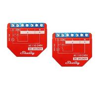 Relè Wi-Fi e bluetooth, controllo consumi, Shelly 1PM Plus - Two Pack