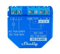 Relè Wi-Fi Shelly Plus 1 Controllo universale, Bluetooth Wi-Fi, Protezione surriscaldamento, Da incasso