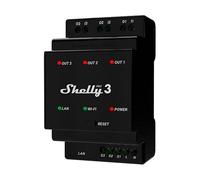 Relè Wi-Fi Shelly Pro 3 Bluetooth LAN DIN Controllo illuminazione e automazione