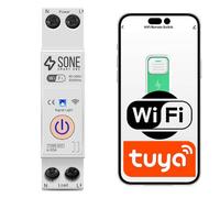 Relè WIFI 16A TUYA SMART INTERRUTTORE PER GUIDA DIN CONTROLLO ON-OFF