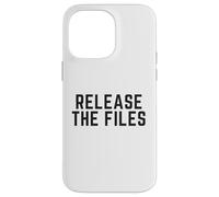 RELEASE THE FILES Custodia per iPhone 14 Pro Max