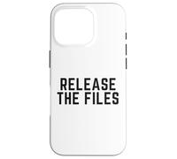 RELEASE THE FILES Custodia per iPhone 16 Pro