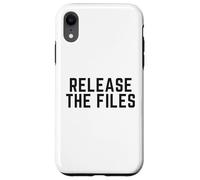 RELEASE THE FILES Custodia per iPhone XR