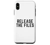 RELEASE THE FILES Custodia per iPhone XS Max