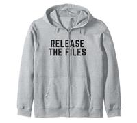 RELEASE THE FILES Felpa con Cappuccio