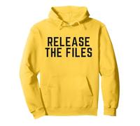 RELEASE THE FILES Felpa con Cappuccio