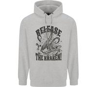 Release The Kraken Cthulhu Sea Creature Uomo Felpa