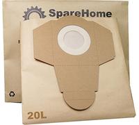 ReleMat SpareHome - Sacchetti per aspirapolvere Einhell, 20 litri, confezione da 5