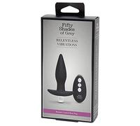 Relentless Vibrations Remote Control Butt Plug - Black
