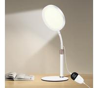Relhafethy Lampada SAD, Lampada Per Terapia Della Luce Senza Raggi UV Da 10.000 lux, 3 Temperature Di Colore, 9 Luminosità e Timer da 15/30/45Min, Lampadas a luce Diurna Per Uso Domestico/Ufficio