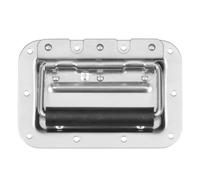 Reliable Hardware Company RH-0511-A Medium Spring Loaded Recessed Handle 10 Hole Zinc