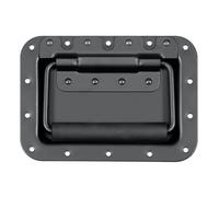 Reliable Hardware Company RH0520BKA Large Spring Loaded Recessed Handle Black