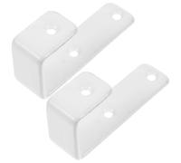 Reliable White Iron Ladder Hook Accessory for Bunk Bed Ladder Stability