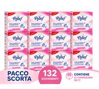 Relief Assorbenti Giorno con Ali - Maxi Pacco Scorta 132 pz Assorbenti