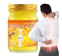Relieving Cream, Natural Joint Relief Balm, Action Release Gel, Skin-Friendly Pain Reliever for Body, Knees, Back, Neck, Legs, Feet, Ankles, Muscles, Soothing Care