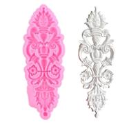 Relievo, stampo in silicone a forma di fiore, 14 x 5,2 cm, per decorare torte, cupcake, cioccolatini e argilla