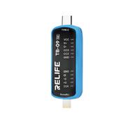 RELIFE TB-09 SE Tester per Porte di Ricarica per Interfaccia/Type-C, Strumento di Riparazione per Analizzatore di Porte di Ricarica Intelligente