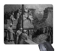 Religion Christianity il vecchio testamento Bibbia Israele storia storia grigio crociate schizzo illustrazione modello rettangolo gomma antiscivolo mouse Game mouse pad
