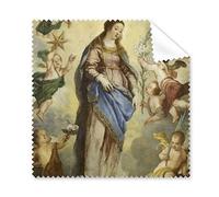 Religion Christianity World Famous Landmark classico pittura a olio dell' immacolata concezione Art Design illustrazione modello occhiali panno di pulizia del pulitore dello schermo 5PCS
