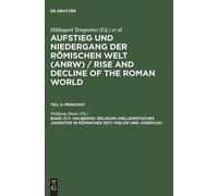 Religion (Hellenistisches Judentum in Römischer Zeit: Philon (Copertina rigida)