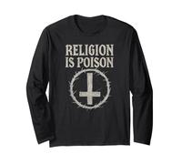 Religione Ateismo La Religione occulta è Veleno Maglia a Manica