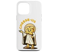 Religione del formaggio Cheesy Jesus Cheese-Us Pun Cristianesimo Custodia per iPhone 13 Pro Max
