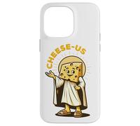 Religione del formaggio Cheesy Jesus Cheese-Us Pun Cristianesimo Custodia per iPhone 14 Pro Max