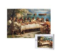 Religione Puzzle 6000 Pezzi,L'Ultima Cena Puzzle Adatto ad Adulti e Principianti,Giochi Divertenti/Sfidanti/Impossible,DIY Hobby Creativi per Adulti Attività Artigianali,Regali per Uomini/Donne M-277