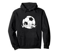 Religiosa di Jesus Calcio Cristo Dio Calcio Felpa con Cappuccio