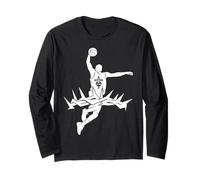 Religiosa Jesus Basketball Cristo Dio Basketball Maglia a Manica