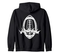 Religiosa Jesus Football Cristo Dio Football Felpa con Cappuccio