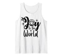 Religioso Buon Natale Gioia Presepe Cristiano Natale Canotta