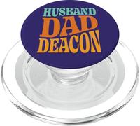 Religioso cattolico padre citazione marito papà diacono cristiano PopSockets PopGrip per MagSafe