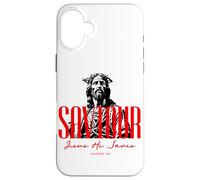 Religioso Cristiano Fede Gesù Salvatore Benedetto Estetica Custodia per iPhone 16 Plus