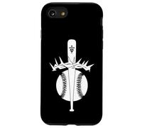 RELIGIOSO DI JESUS BASEBALL CRISTO DIO BASEBALL Custodia per iPhone SE (2020) / 7/8