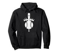 Religioso di Jesus Baseball Cristo Dio Baseball Felpa con Cappuccio