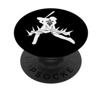 RELIGIOSO DI JESUS BASEBALL CRISTO DIO BASEBALL PopSockets PopGrip Adesivo