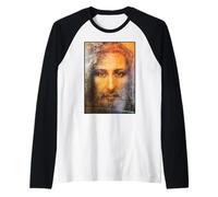 Religious T-Shirt Christian Bible Verse Maglia con Maniche Raglan