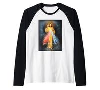 Religious T-Shirt Christian Bible Verse Maglia con Maniche Raglan